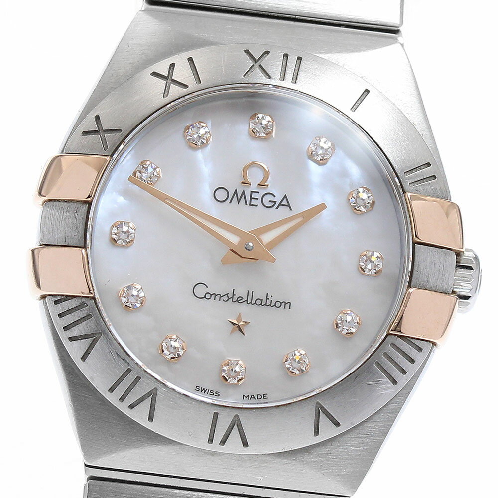 オメガ OMEGA 123.20.24.60.55.005 コンステレーション 12P クォーツ レディース _936071【中古】