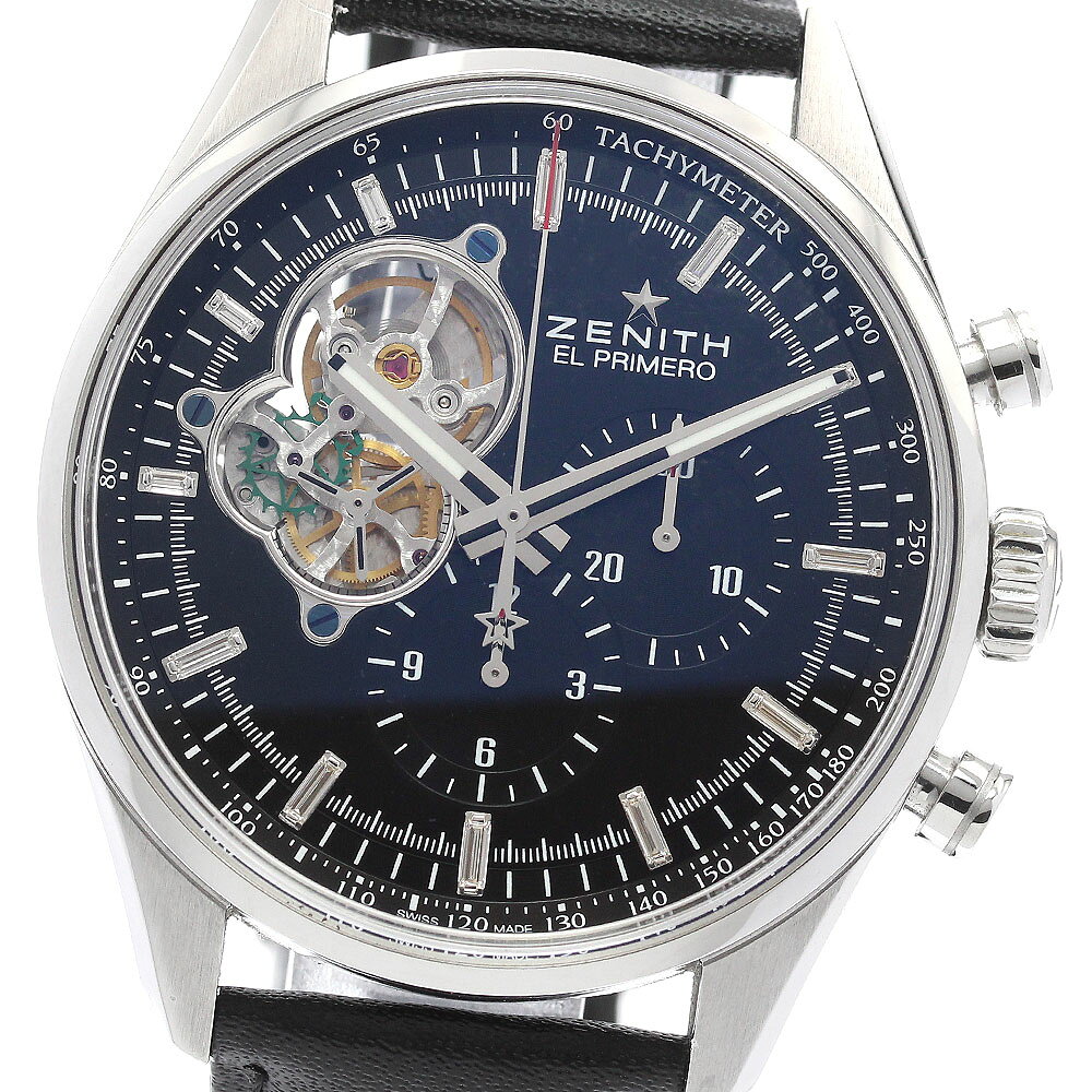 ゼニス ZENITH 03.2080.4061/21.C496 クロノマスター エルプリメロ 大阪ブティック限定20本 自動巻き メンズ 箱・保証書付き_941950【中古】