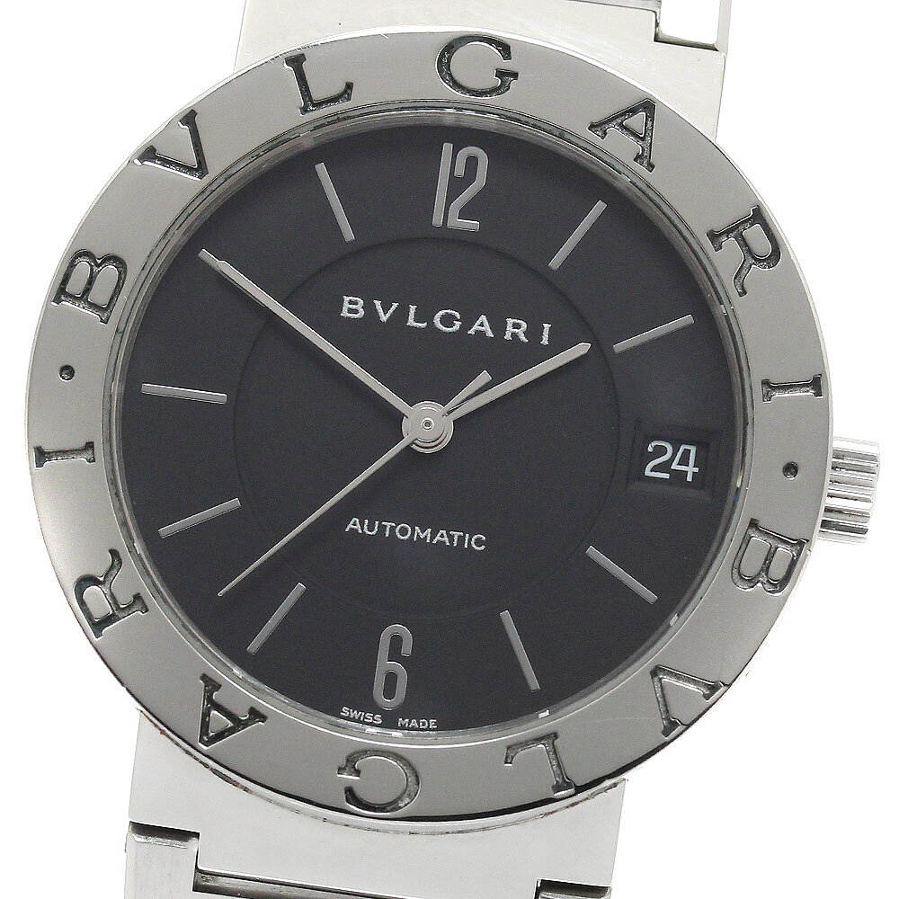 ブルガリ BVLGARI BB33SS ブルガリブルガリ デイト 自動巻き メンズ _942437【中古】