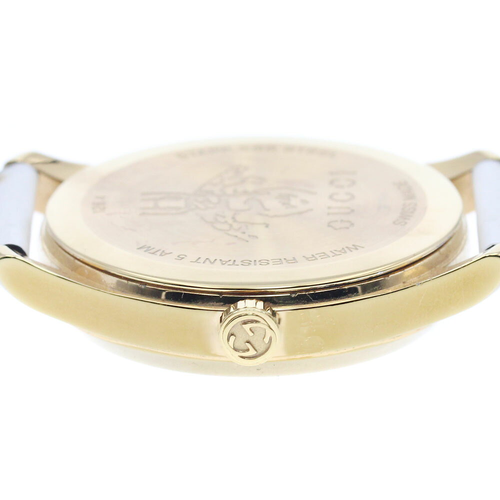 グッチ GUCCI 126.4/YA1264109 Gタイムレス ビーバタフライ 蝶 蜂 ホログラム クォーツ ボーイズ _942544【中古】