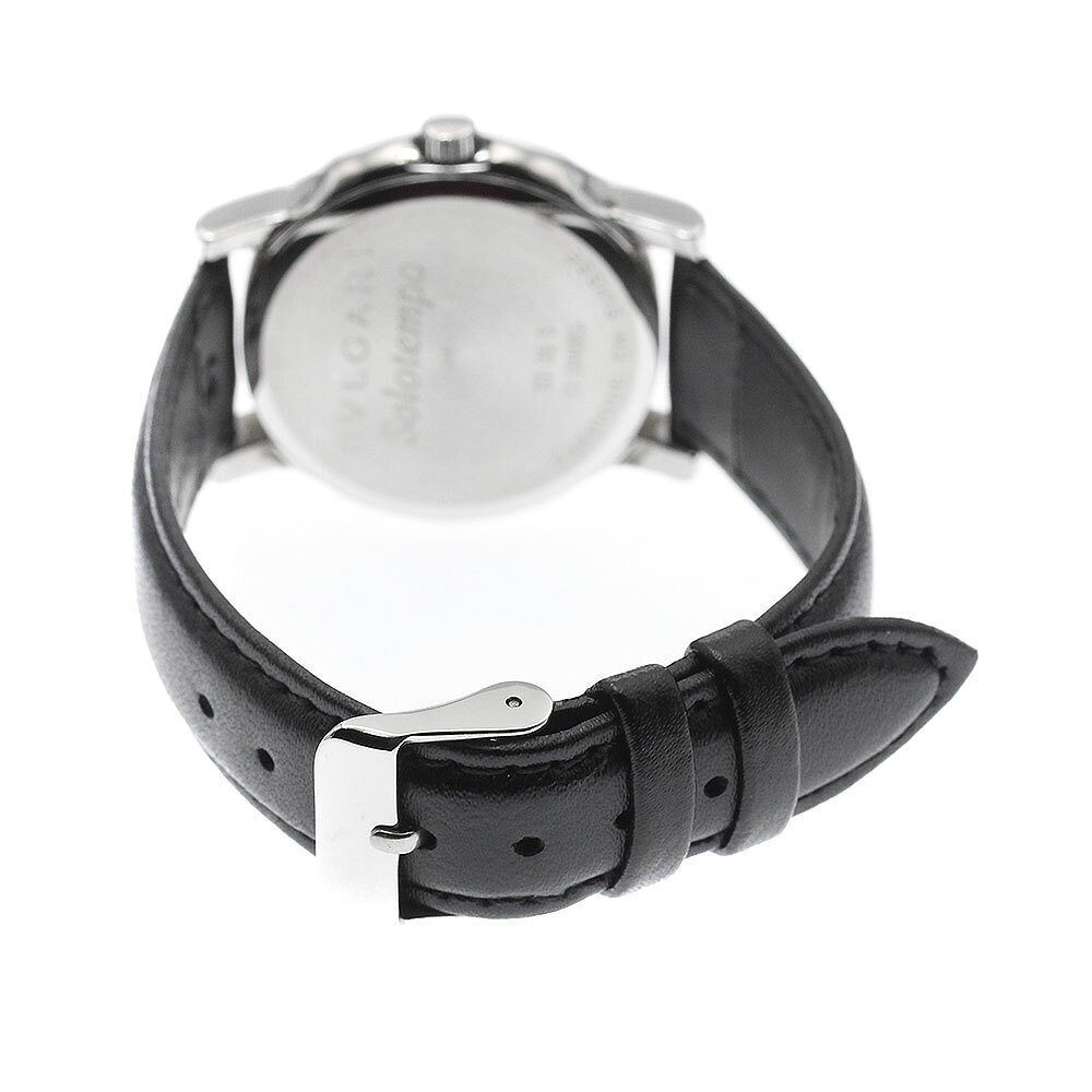 CLOSERのブルガリ BVLGARI ST35S ソロテンポ デイト クォーツ メンズ 美品 _943136【中古】｜アングル3