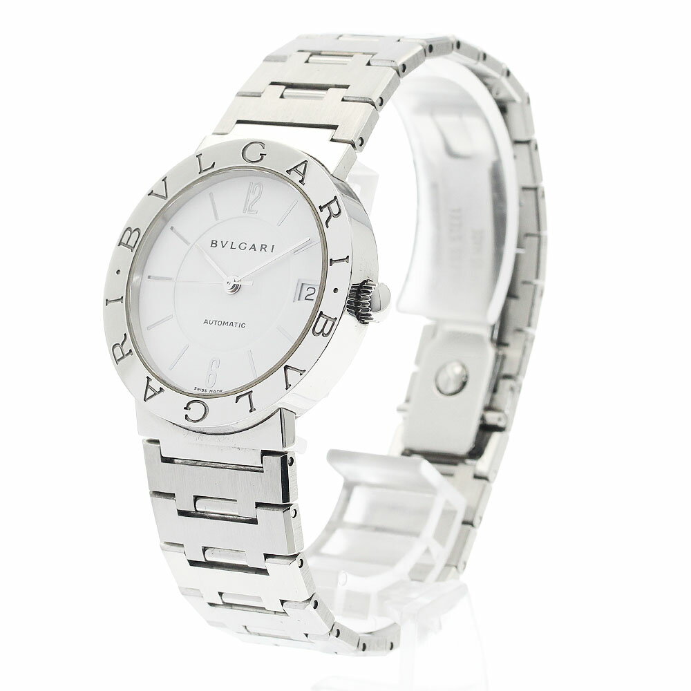 ブルガリ BVLGARI BB33SS ブルガリブルガリ デイト 自動巻き メンズ 保証書付き_93...