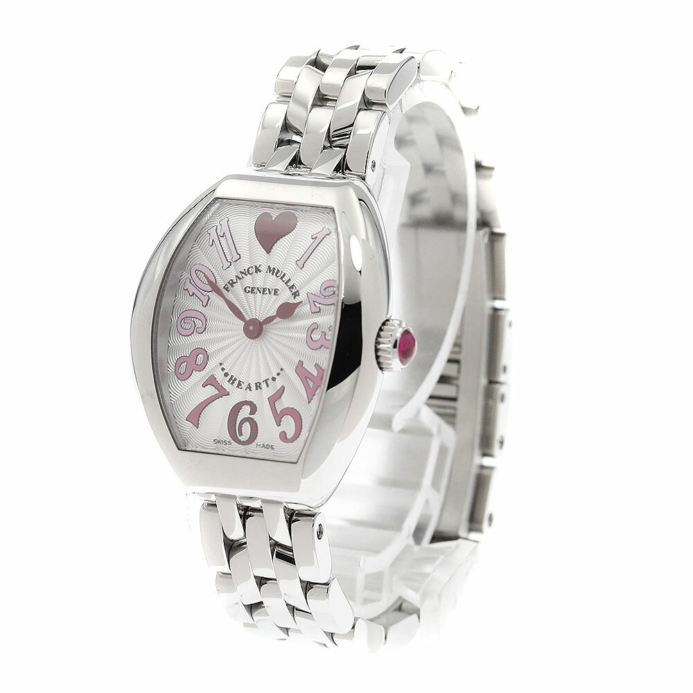 フランクミュラー FRANCK MULLER 5002SQZC12HJCOL ハートトゥハート クォーツ レディース 良品 箱・保証書付き_943087【中古】