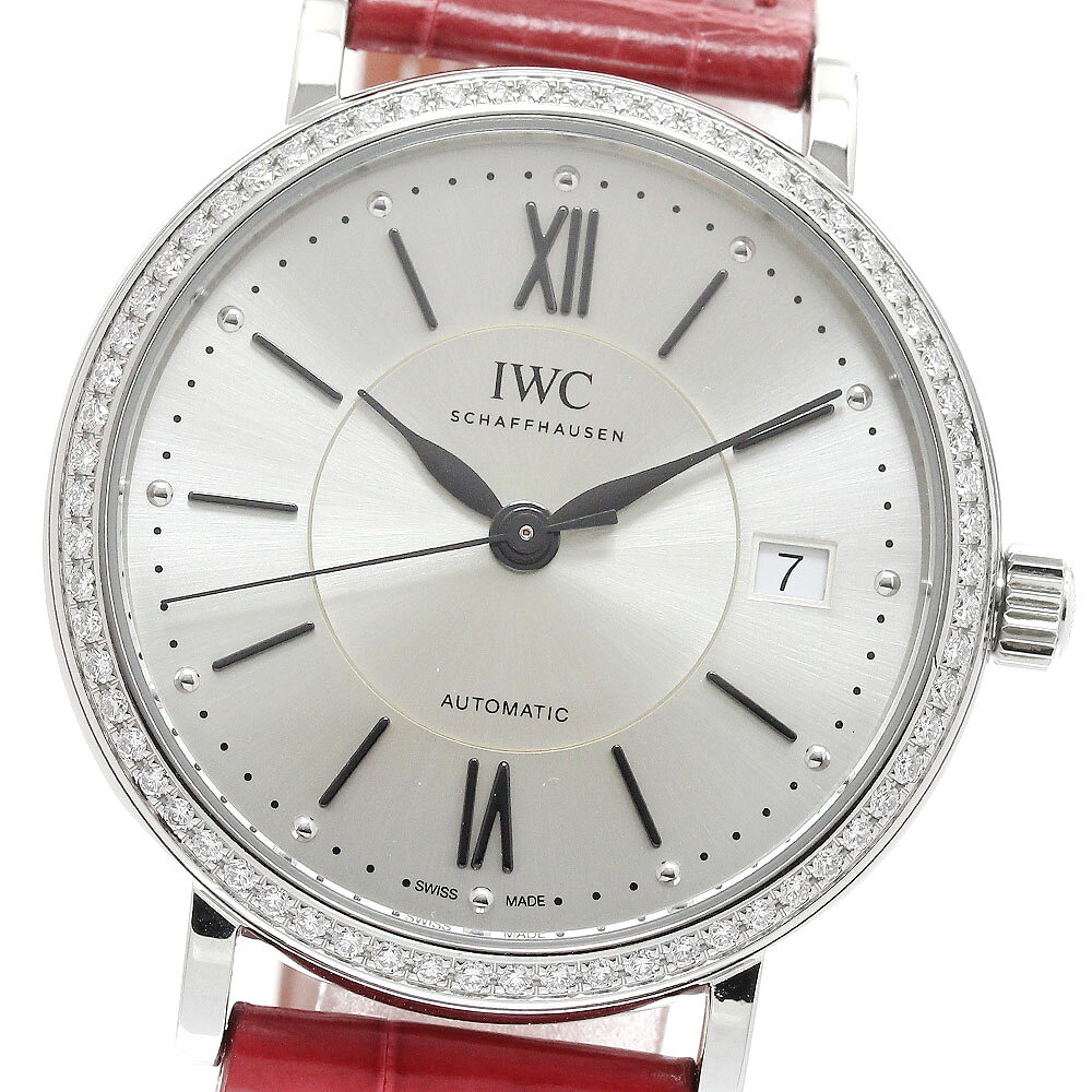 Other - IWC SCHAFFHAUSEN IW458109 ポートフィノ オートマチック37 ダイヤベゼル 自動巻き メンズ 良品 _943100【中古】