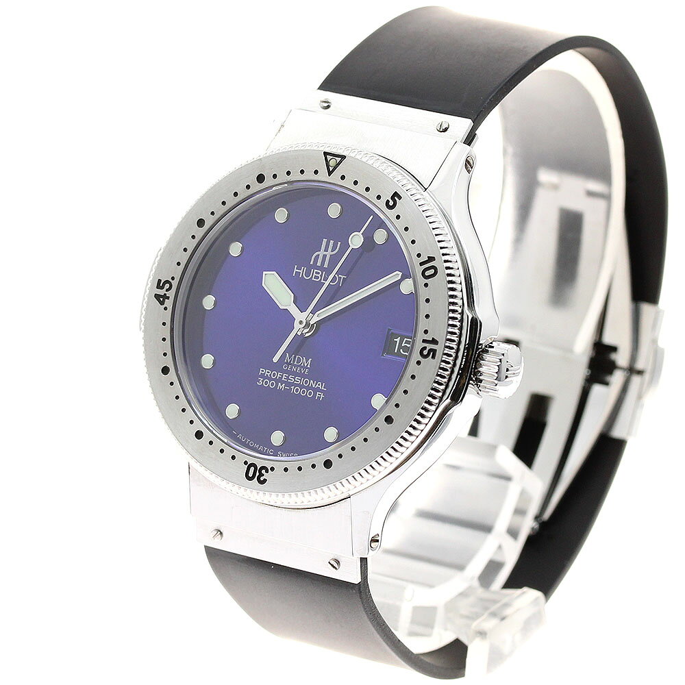 CLOSERのウブロ HUBLOT 1553.1 MDM プロフェッショナル デイト 自動巻き ボーイズ _938907【中古】｜アングル2
