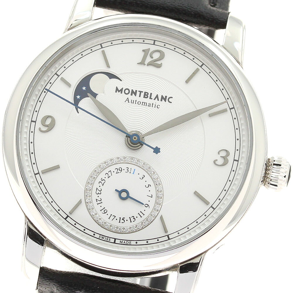 モンブラン MONTBLANC 7501/119959 スターレガシー ダイヤ 自動巻き メンズ 良品 内箱付き_943113【ev10】【中古】