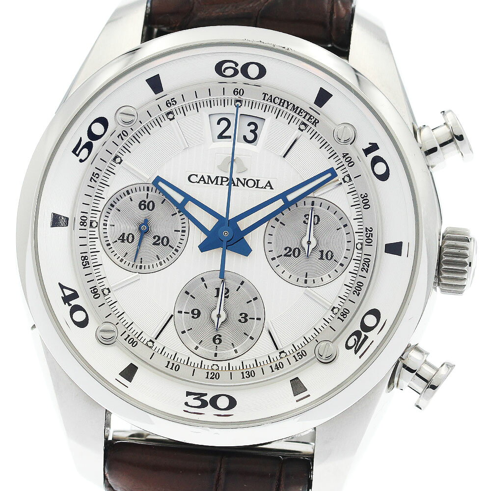 シチズン CITIZEN NZ1001-09A/Y150-T022103 カンパノラ メカニカル クロノグラフ デイト 自動巻き メンズ 箱・保証書付き_943930【中古】