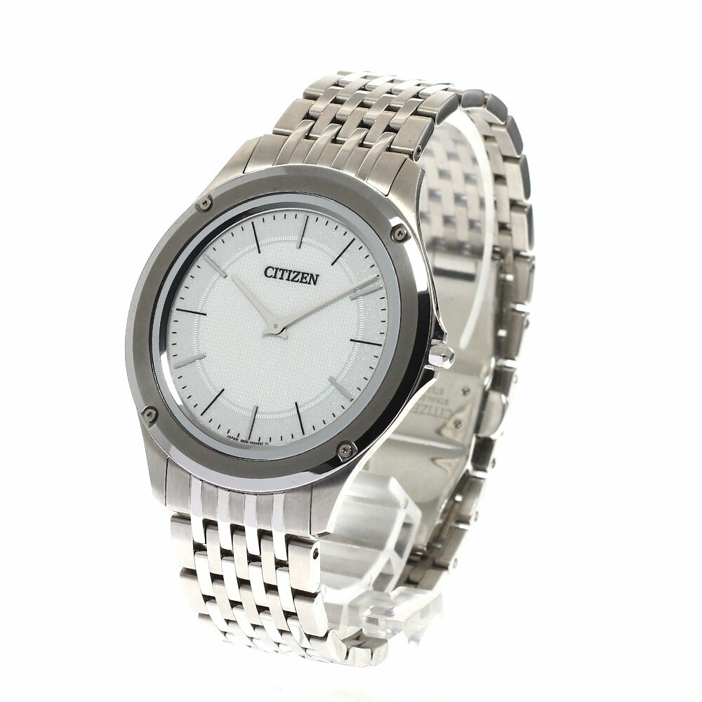 シチズン CITIZEN AR5000-68A/8826-T022812 エコドライブワン ソーラー メンズ 良品 内箱付き_944049【中古】