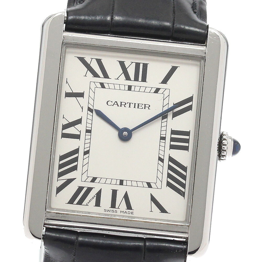 カルティエ CARTIER W5200003 タンクソロLM クォーツ メンズ _943399【中古 ...