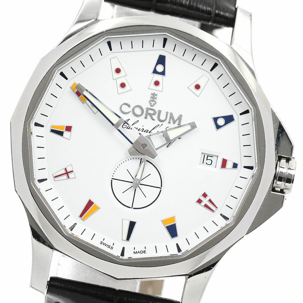 コルム CORUM 01.0090 アドミラル レジェンド42 スモールセコンド 自動巻き メンズ _943796【中古】