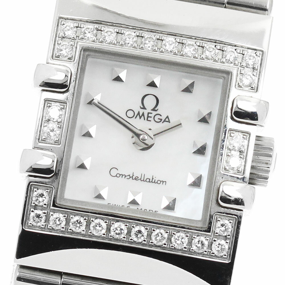 Other - オメガ OMEGA 1535.71 コンステレーション カレ ダイヤベゼル クォーツ レディース _944094【中古】