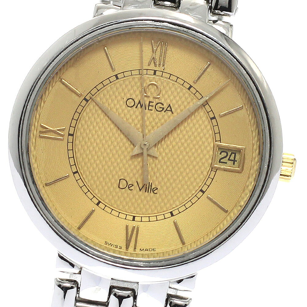 DeVille - オメガ OMEGA デビル プレステージ クォーツ メンズ _944147【中古】