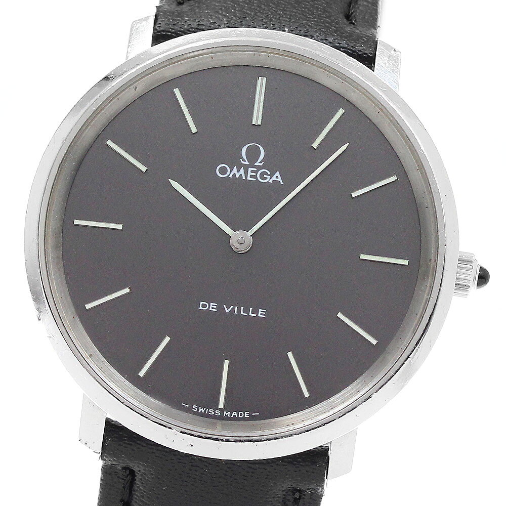 DeVille - オメガ OMEGA 111.0107 デビル ラウンド Cal.625 手巻き メンズ _942453【中古】