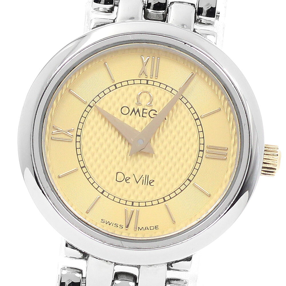 DeVille - オメガ OMEGA デビル プレステージ クォーツ レディース _944152【中古】
