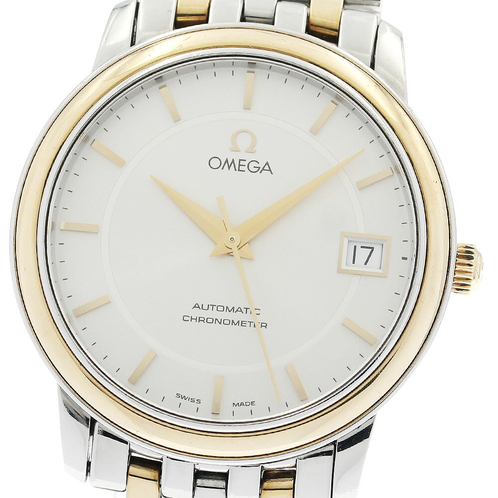 DeVille - オメガ OMEGA 4300.31 デビル プレステージ デイト 自動巻き メンズ _944338【中古】