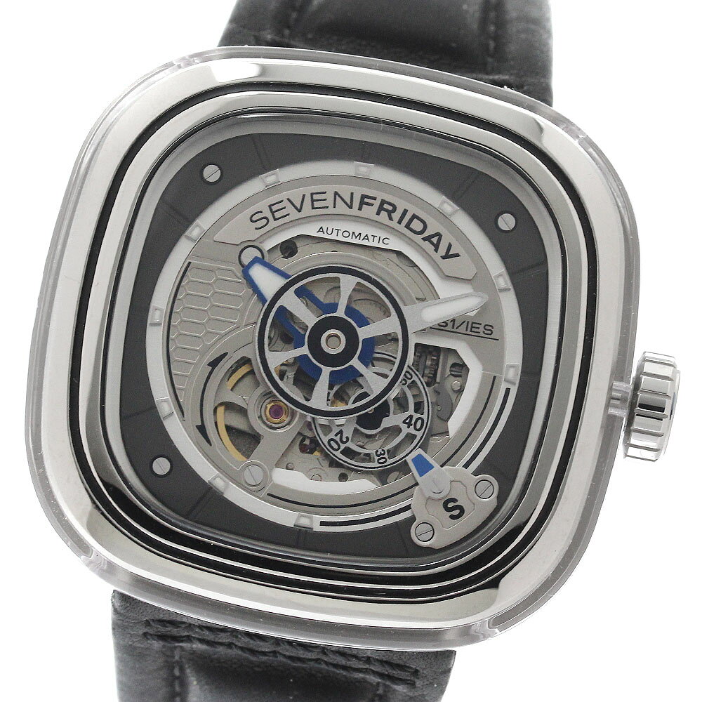 セブンフライデー SEVENFRIDAY SF-S1/01 Sシリーズ スモールセコンド 自動巻き メンズ 良品 保証書付き_944792【中古】