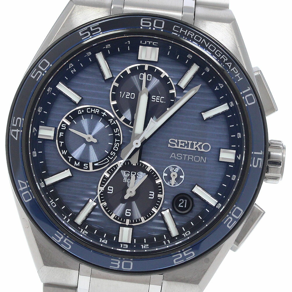 セイコー SEIKO SBXC175/5X83-0AP0-1 アストロン ネクスタ― GPS ソーラー電波 メンズ 極美品 箱・保証書付き_944946【中古】