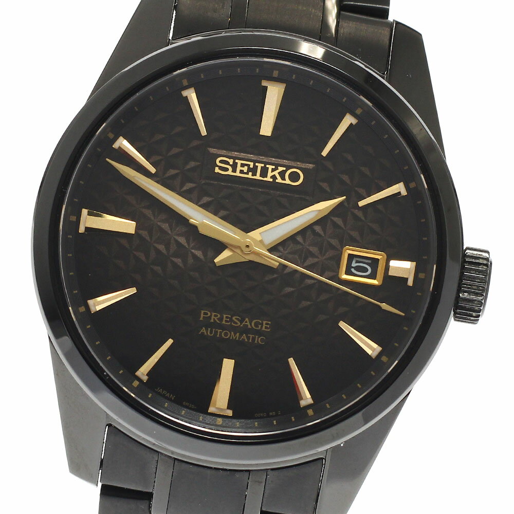 樂天商城 - セイコー SEIKO SARX085/6R35-01K0 プレサージュ セイコー創業140周年限定モデル 4000本限定 自動巻き メンズ 美品 箱付き_945019【中古】