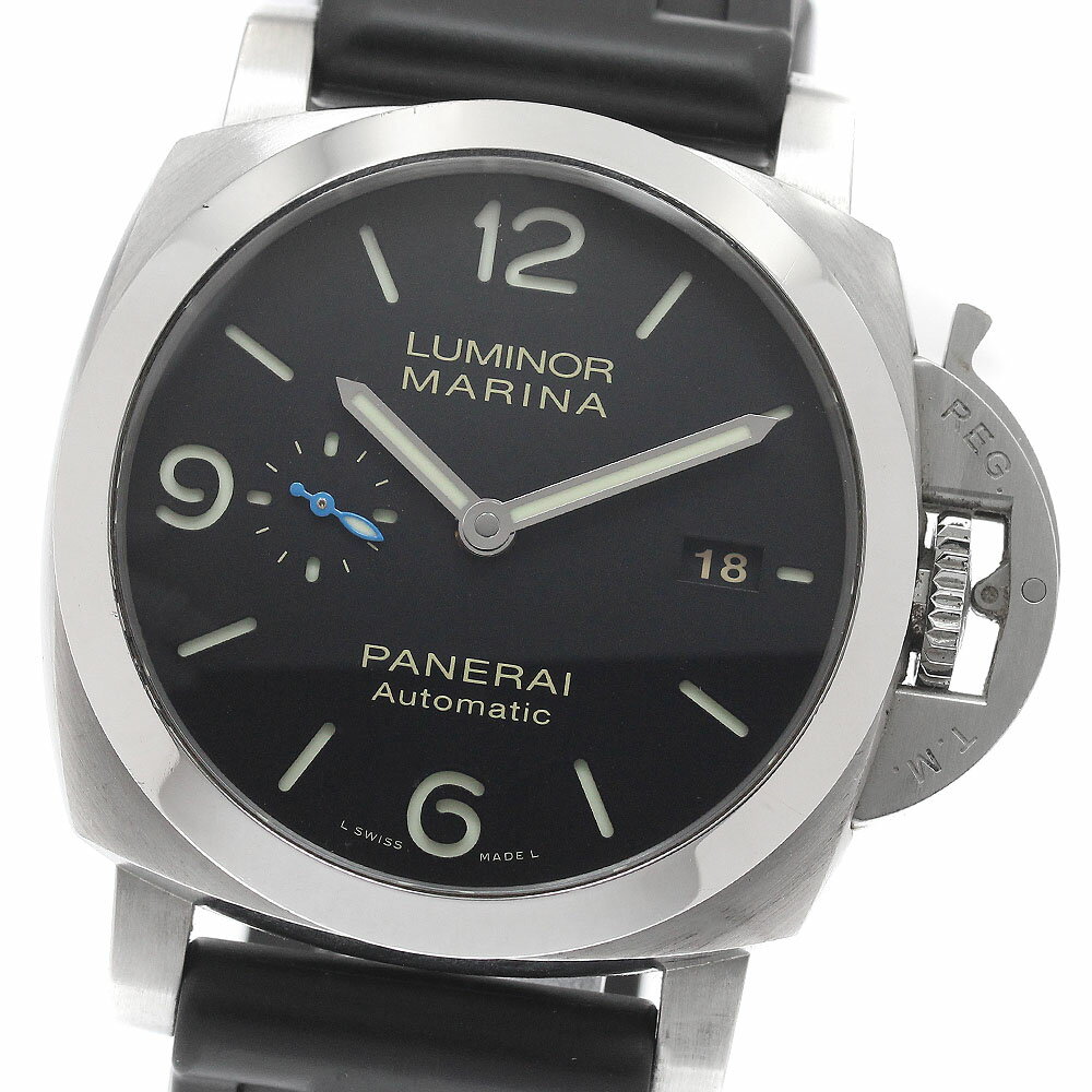 パネライ PANERAI PAM01312 ルミノール マリーナ 1950 3DAYS アッチャイオ デイト 自動巻き メンズ _945161【中古】