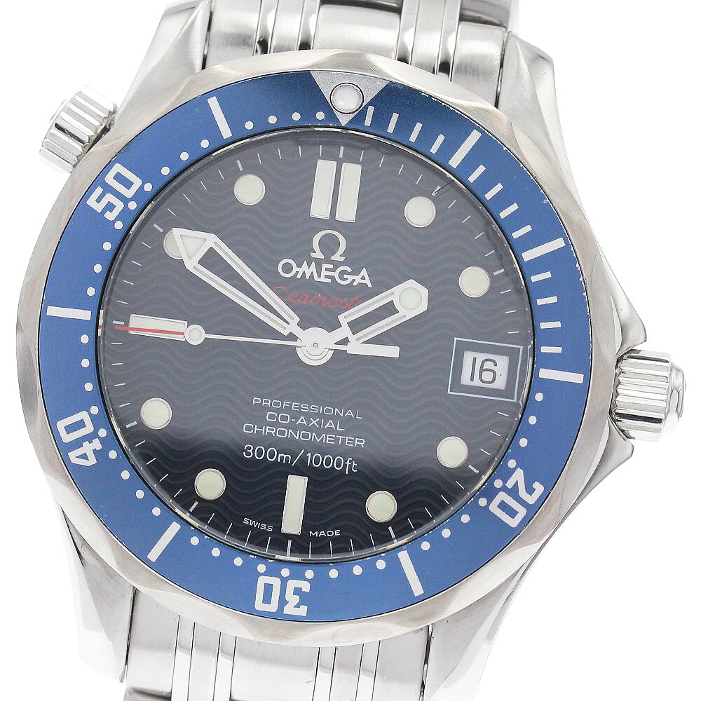 オメガ OMEGA 2222.80 シーマスター300 デイト コーアクシャル 自動巻き ボーイズ  ...