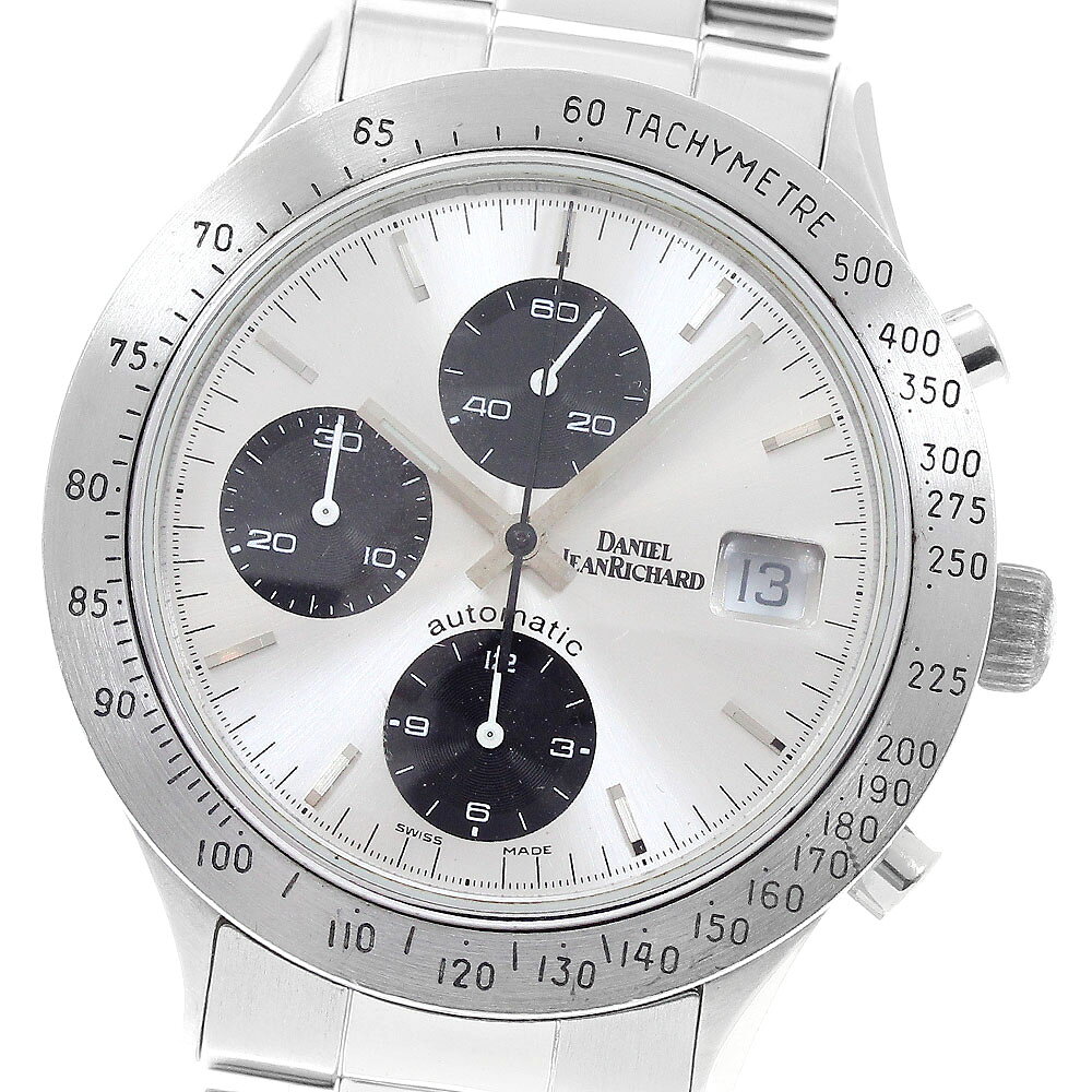 ダニエルジャンリシャール DANIEL JEANRICHARD 10009 デイト クロノグラフ 自動巻き メンズ _943112【中古】