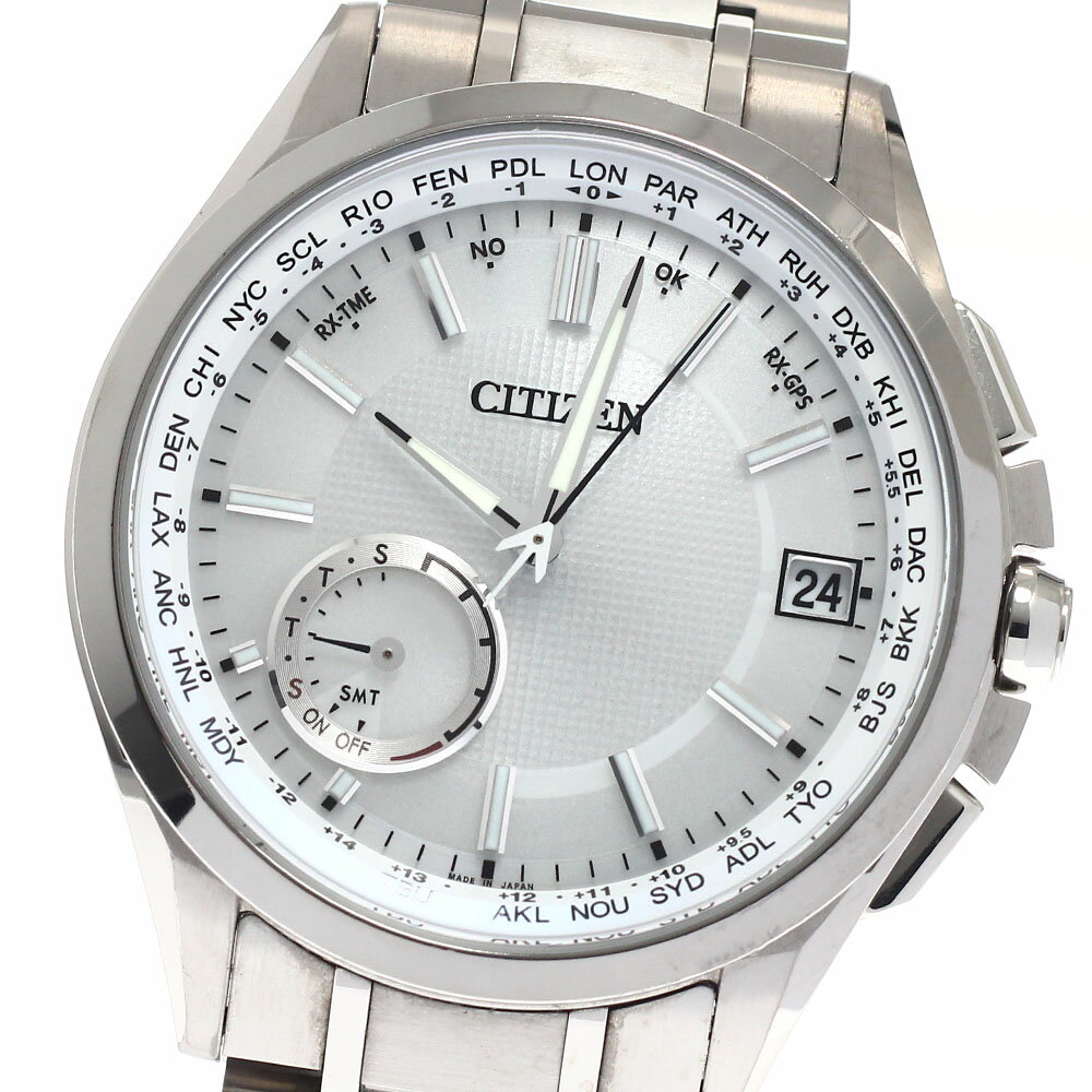 シチズン CITIZEN CC3010-51A/F150-T021581 アテッサ エコドライブ ソーラー電波 メンズ _945084【中古】