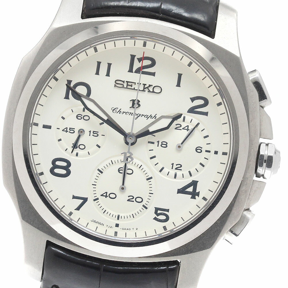 樂天商城 - セイコー SEIKO SAGJ003/7J21-0AA0 ブライツ クロノグラフ スモールセコンド クォーツ メンズ _945449【中古】