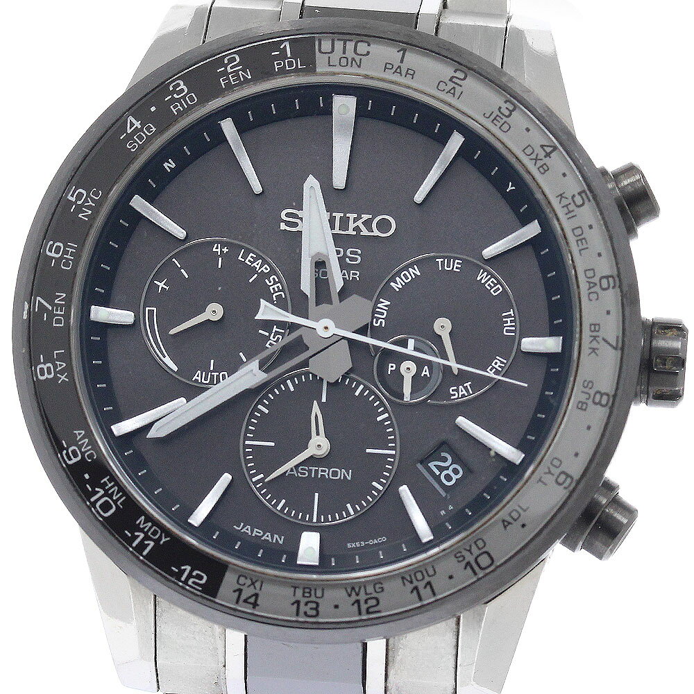 セイコー SEIKO SBXC011/5X53-0AD0 アストロン GPS ソーラー電波 メンズ _921897【中古】