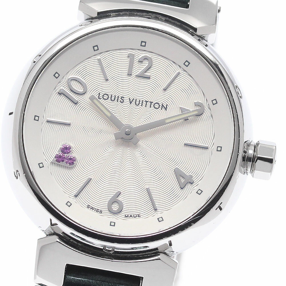 ルイ・ヴィトン LOUIS VUITTON Q1218 タンブール ハート クォーツ レディース _922471【中古】