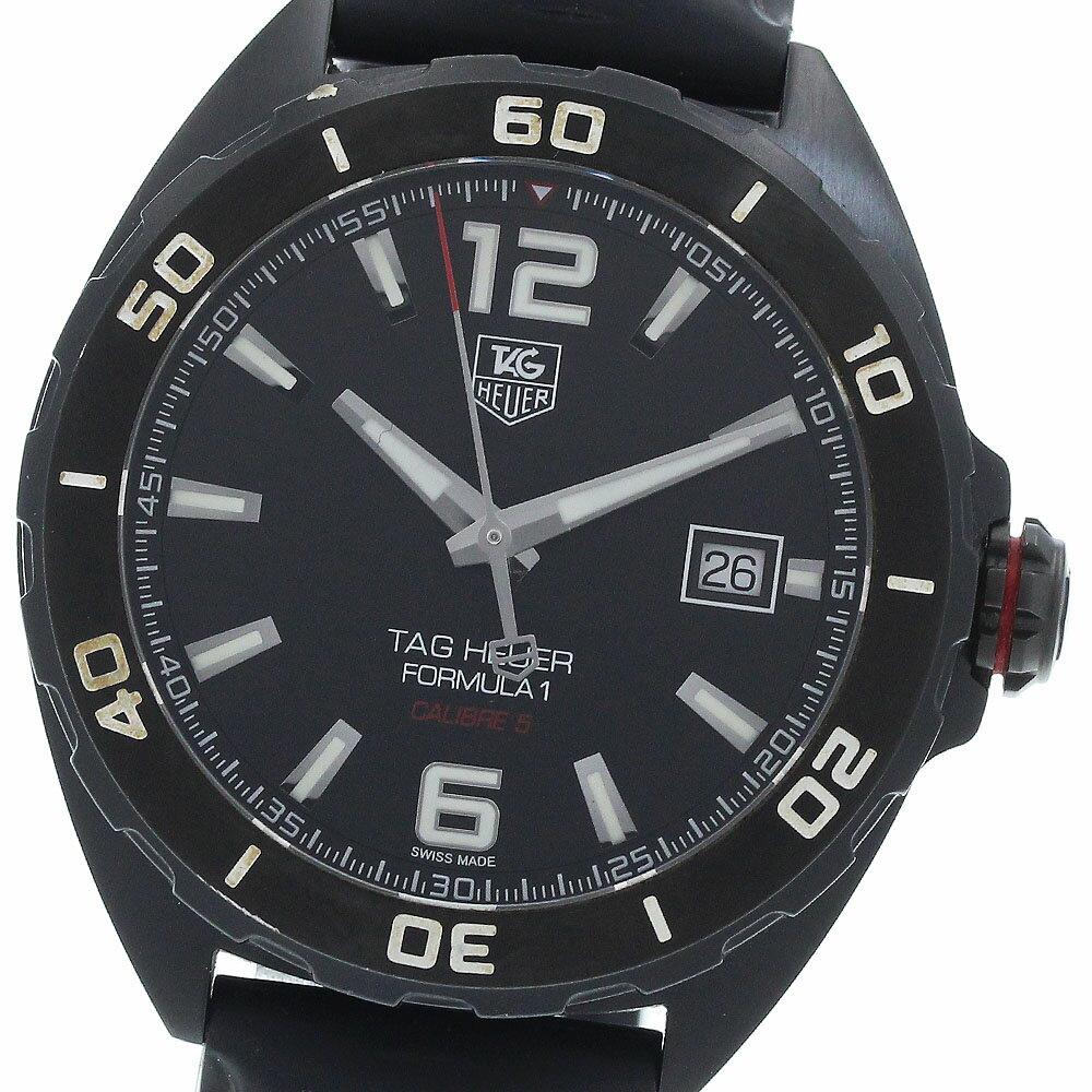 タグホイヤー TAG HEUER WAZ2115 フォーミュラ1 キャリバー5 デイト 自動巻き メンズ 保証書付き_943355【中古】