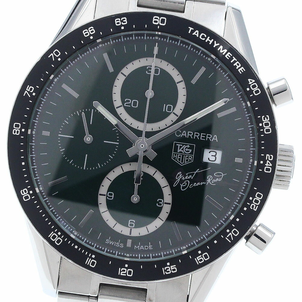 タグホイヤー TAG HEUER CV201F カレラ グレートオーシャンロード 日本限定600本 自動巻き メンズ _945191【中古】