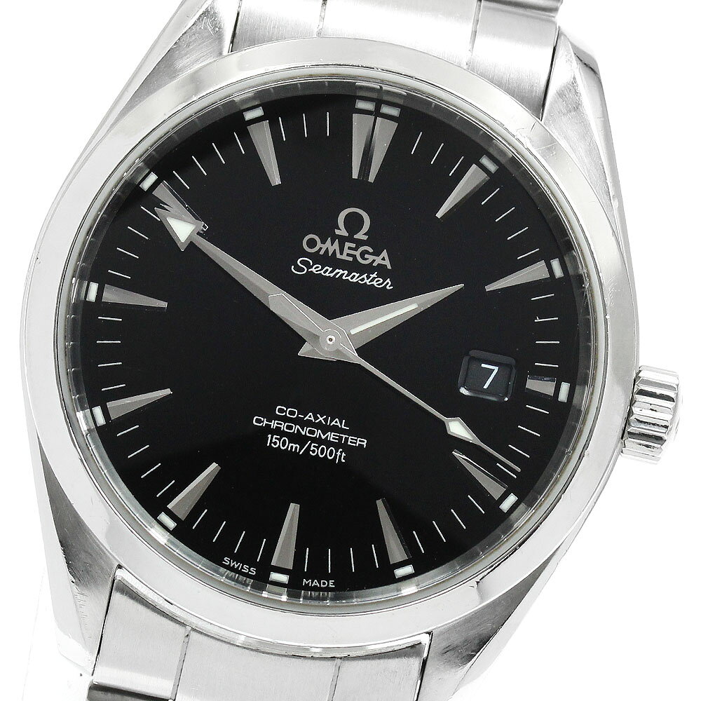 オメガ OMEGA 2503.50 シーマスター アクアテラ コーアクシャル 自動巻き メンズ _943098【中古】