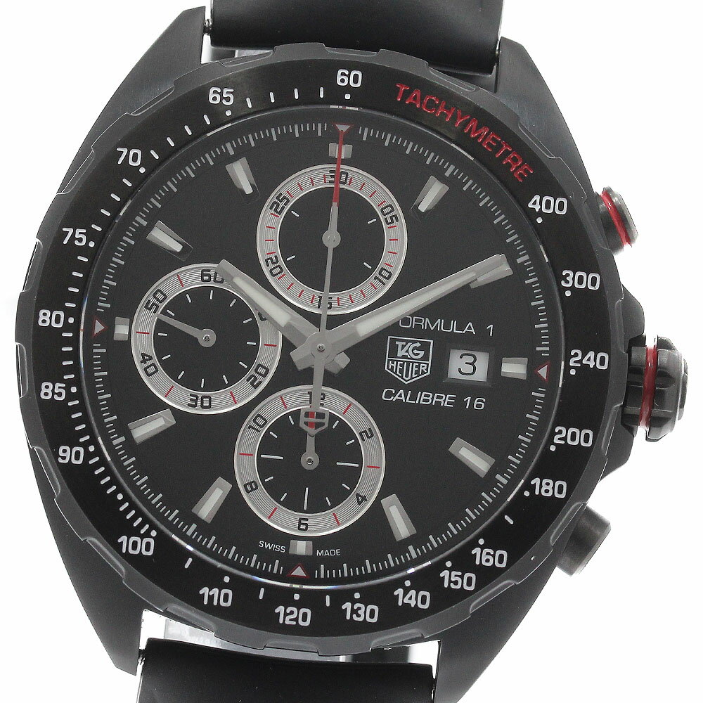 Other - 訳あり タグホイヤー TAG HEUER CAZ2011-0 フォーミュラ1 キャリバー16 クロノグラフ 自動巻き メンズ 箱・保証書付き_943482【中古】