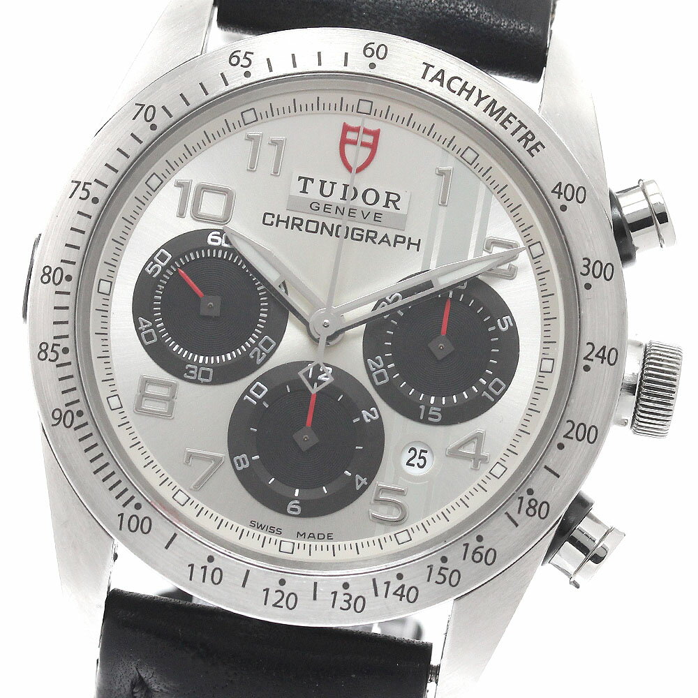 チュードル TUDOR 42000 ファストライダー クロノグラフ 自動巻き メンズ 保証書付き_944610【中古】