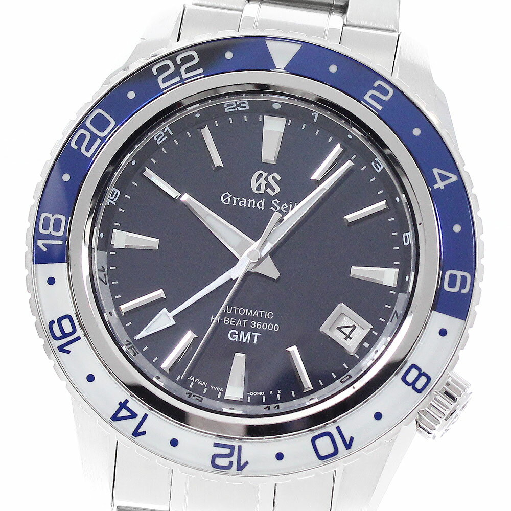 樂天商城 - セイコー SEIKO SBGJ237/9S86-00K0 グランドセイコー スポーツコレクション ハイビート GMT 自動巻き メンズ 箱・保証書付き_943379【中古】
