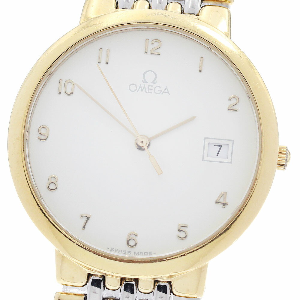 CARTIER - オメガ OMEGA デビル デイト クォーツ メンズ _946838【中古】