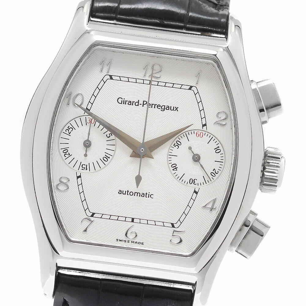 GIRARD PERREGAUX - ジラール・ペルゴ GIRARD PERREGAUX 2750 リシュビル クロノグラフ スモールセコンド 自動巻き メンズ 保証書付き_940468【中古】