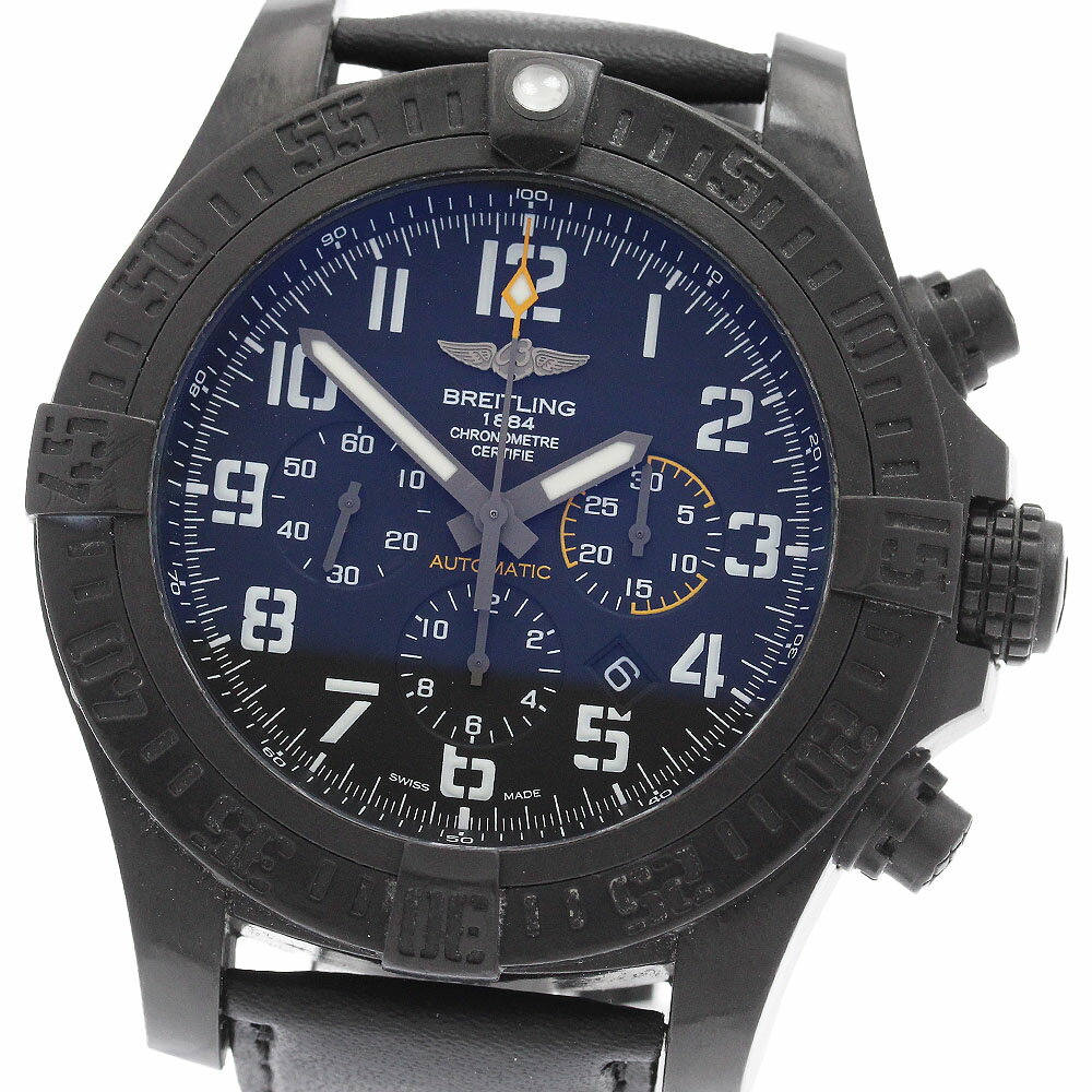 ブライトリング BREITLING XB0170 アベンジャー ハリケーン クロノグラフ 自動巻き メンズ 箱・保証書付き_940147【中古】