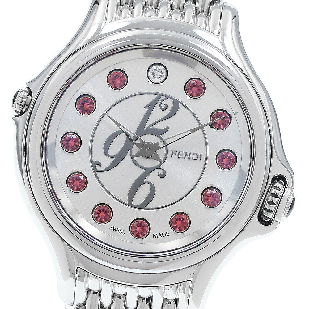 FENDI - フェンディ FENDI 002-10500L クレイジーカラット クォーツ レディース 保証書付き_945308【中古】