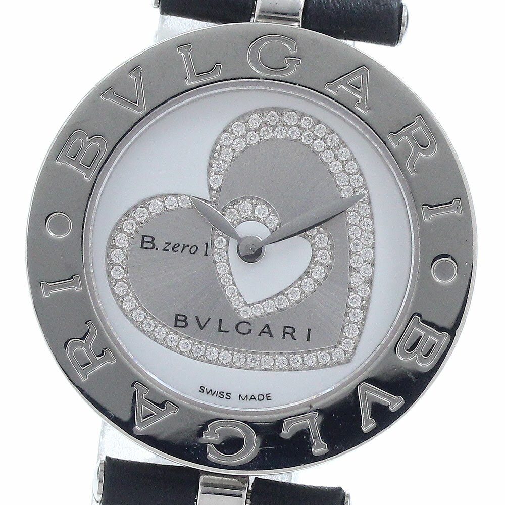 樂天商城 - ブルガリ BVLGARI BZ30S B.zero1 ダブルハート ダイヤ クォーツ レディース _945862【中古】