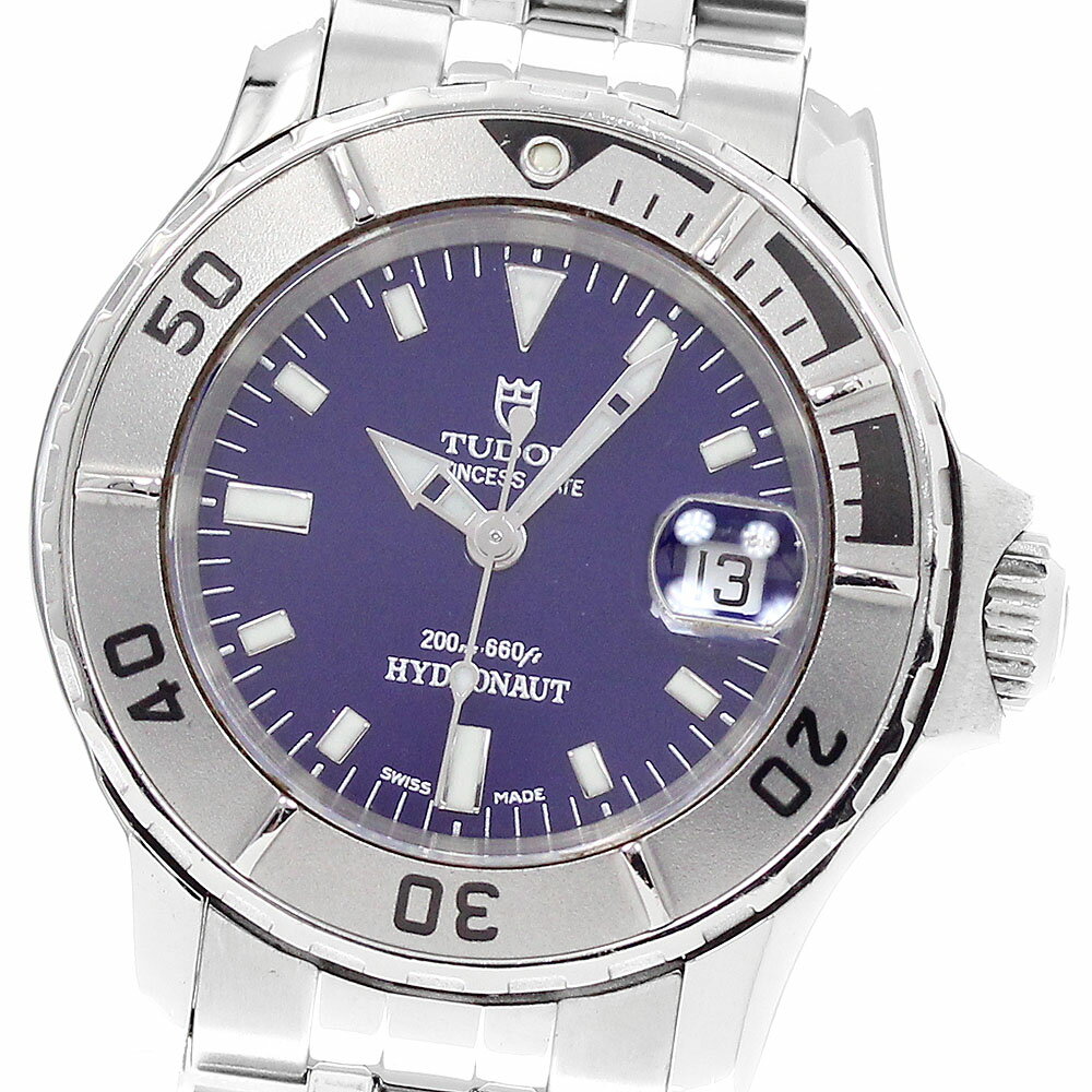 TUDOR - チュードル TUDOR 99090 プリンセス デイト ハイドロノート 自動巻き レディース 良品 _943009【中古】
