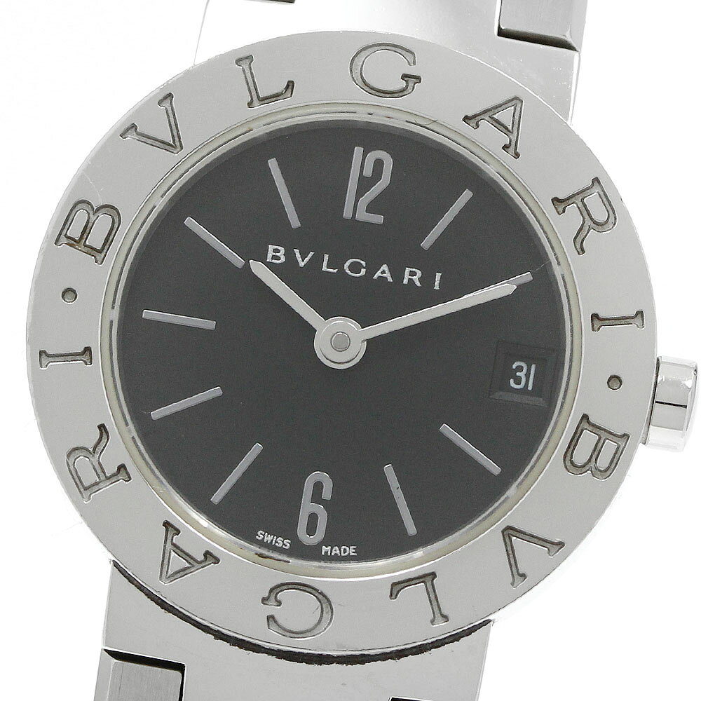 ブルガリ BVLGARI BB23SS ブルガリブルガリ デイト クォーツ レディース _946622【中古】