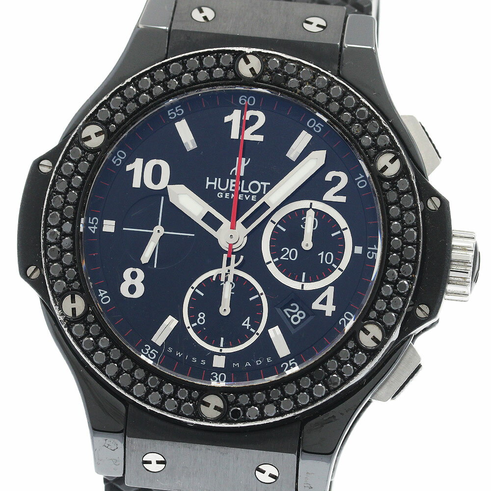 ウブロ HUBLOT 301.CV.130.RX.110 ビッグバン ブラックマジック デイト クロノグラフ 自動巻き メンズ _946977【中古】