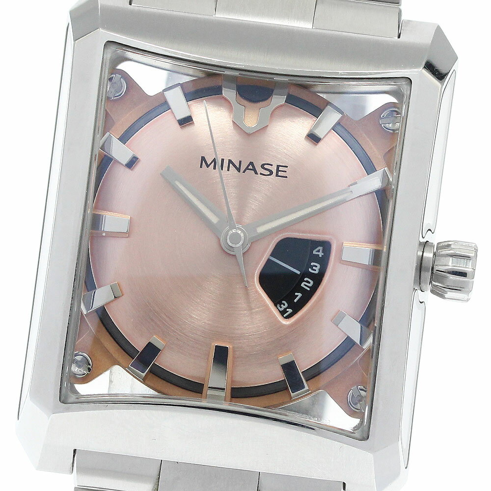樂天商城 - ミナセ MINASE VM07-M025 ファイブウィンドウズ Mid size デイト 自動巻き メンズ _948290【中古】