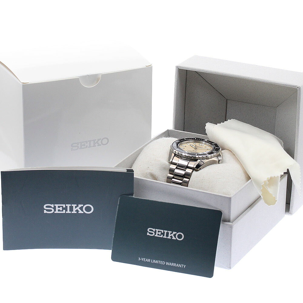 CLOSERのセイコー SEIKO SBDC201/6R55-00J0 プロスペックス ダイバー スキューバ デイト 自動巻き メンズ 良品 箱・保証書付き_948600【中古】｜アングル2