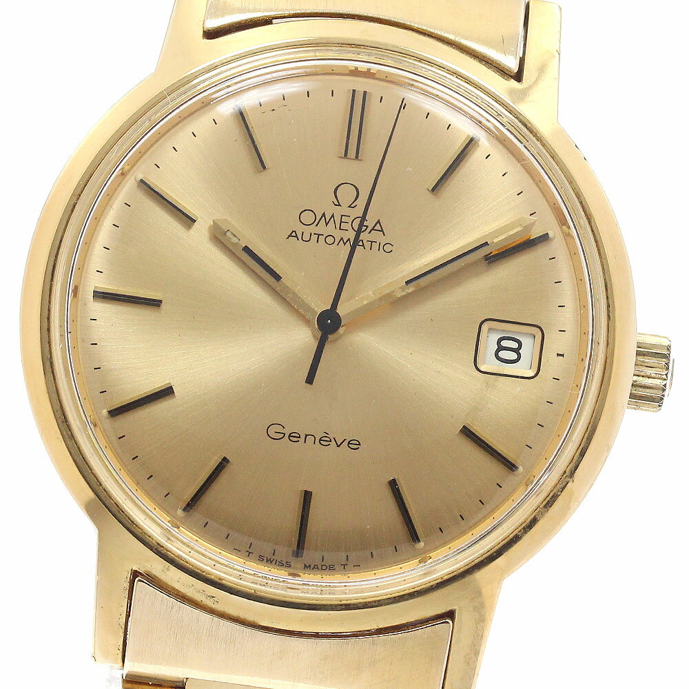 A.B.L geneve　メンズ 楽天市場】オメガ ジュネーブ（文字盤カラーゴールド）（メンズ腕時計