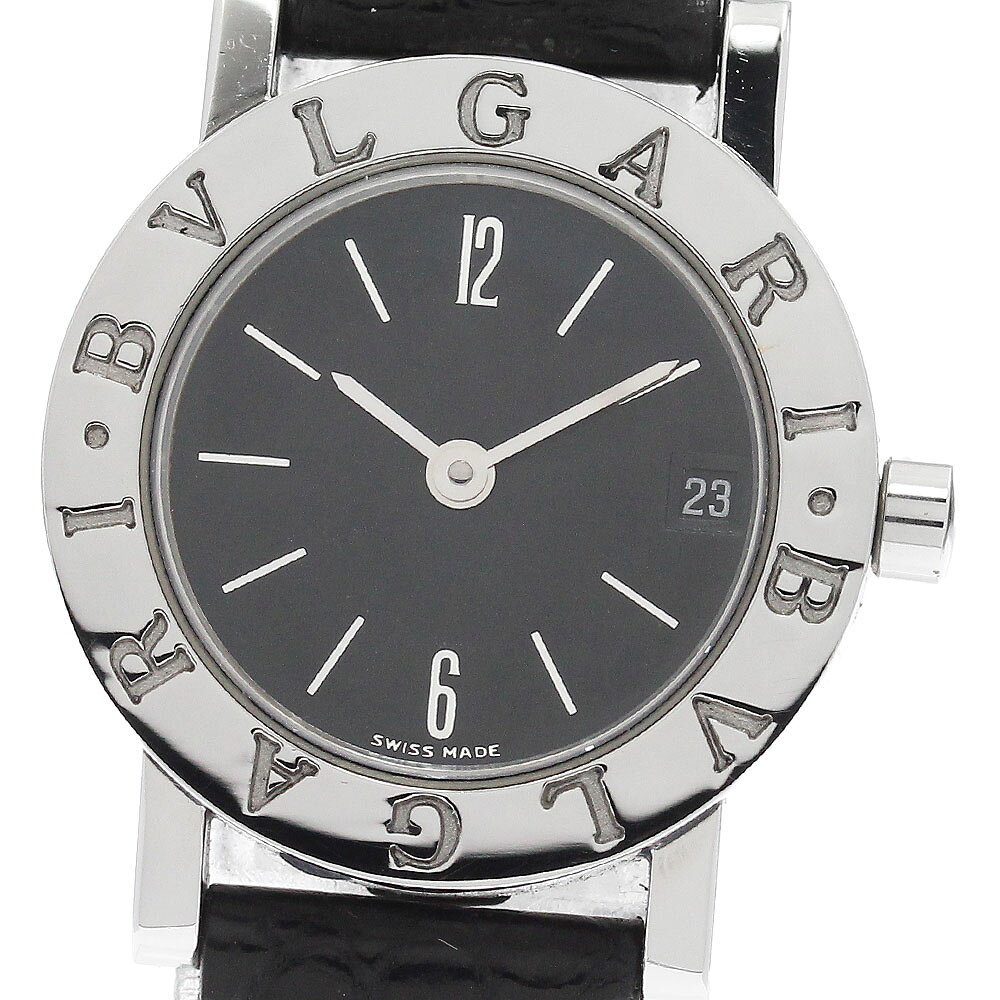ブルガリ BVLGARI BB23SLD ブルガリブルガリ デイト クォーツ レディース 内箱付き_ ...