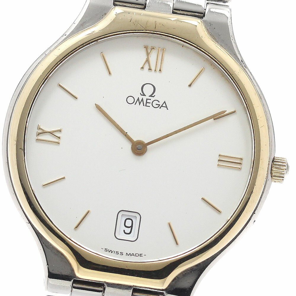 DeVille - オメガ OMEGA デビル YGベゼル クォーツ メンズ _945861【中古】
