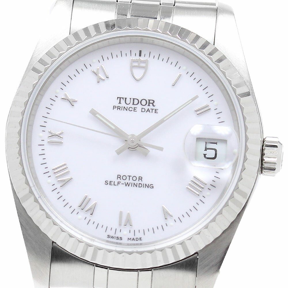 チュードル TUDOR 74034 プリンスデイト WGベゼル 自動巻き メンズ 良品 _94807 ...