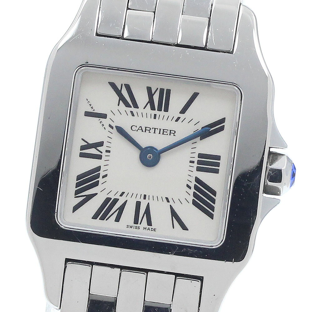 カルティエ CARTIER W25064Z5 サントスドゥモワゼルSM クォーツ レディース _94 ...